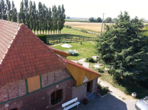 Гостиница Gîte de La Ferme des Crins Blancs  Азбрук